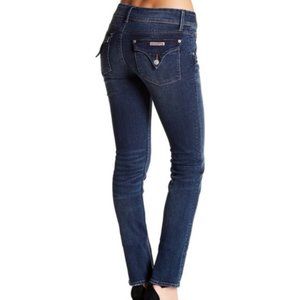 Hudson Jeans Dark Wash Rolled Hem Size 25